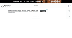 Desktop Screenshot of bookini.pl